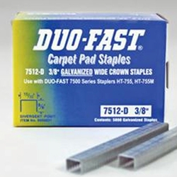 Duo-Fast 7516C - 1/2 inch Fine Wire Galvanized Staples