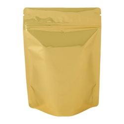16oz (450g) Metallized Stand Up Pouch Zip Pouches – GOLD