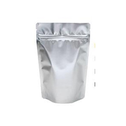 4lb (110g) Metallized Stand Up Pouch Zip Pouches – SILVER
